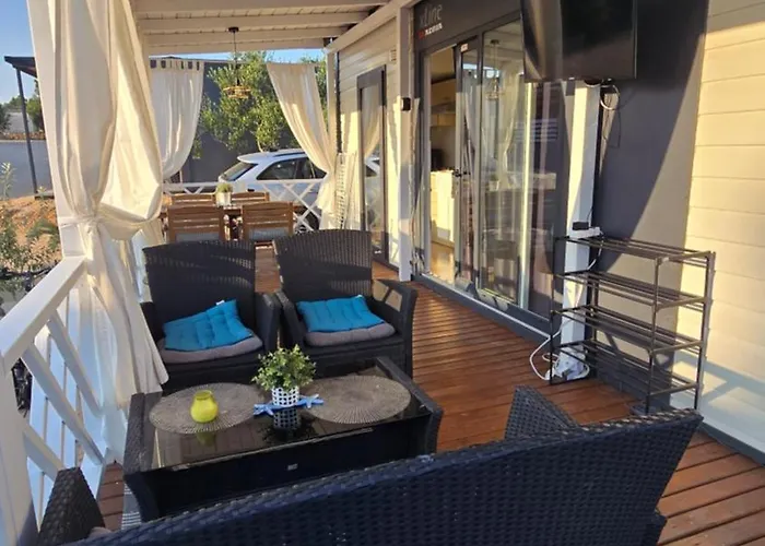 Relaxing Mobile Maestral - Beach, Private Jacuzzi, Pool Access * Drage